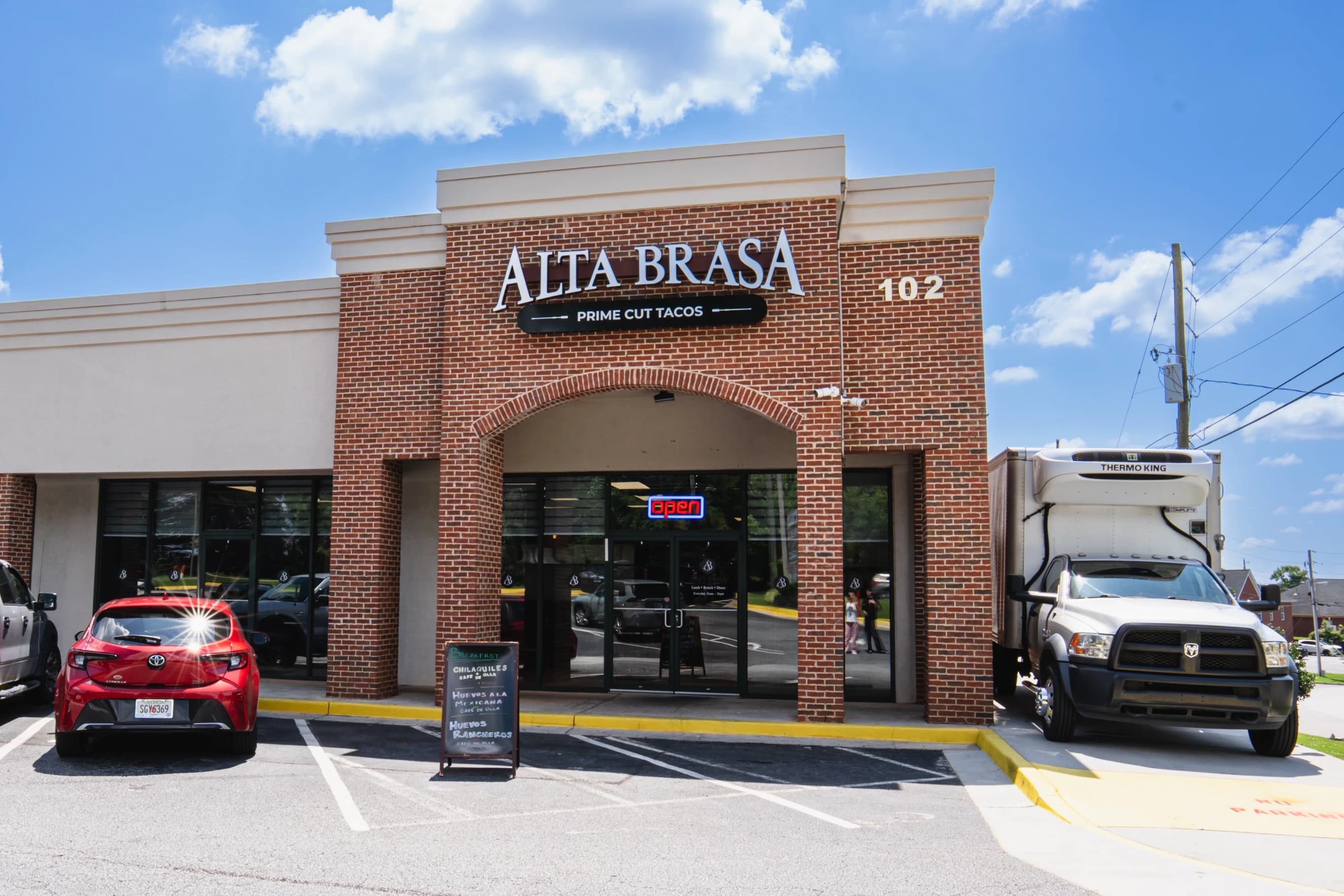 Alta Brasa welcome